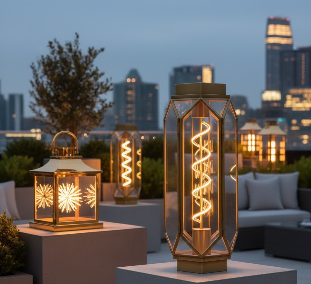 Penthouse verlichting setup