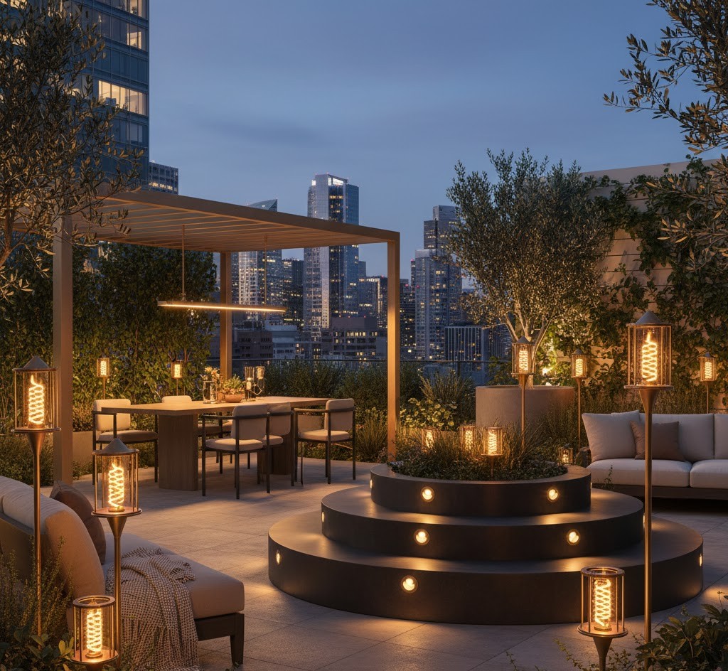 Designer penthouse verlichting